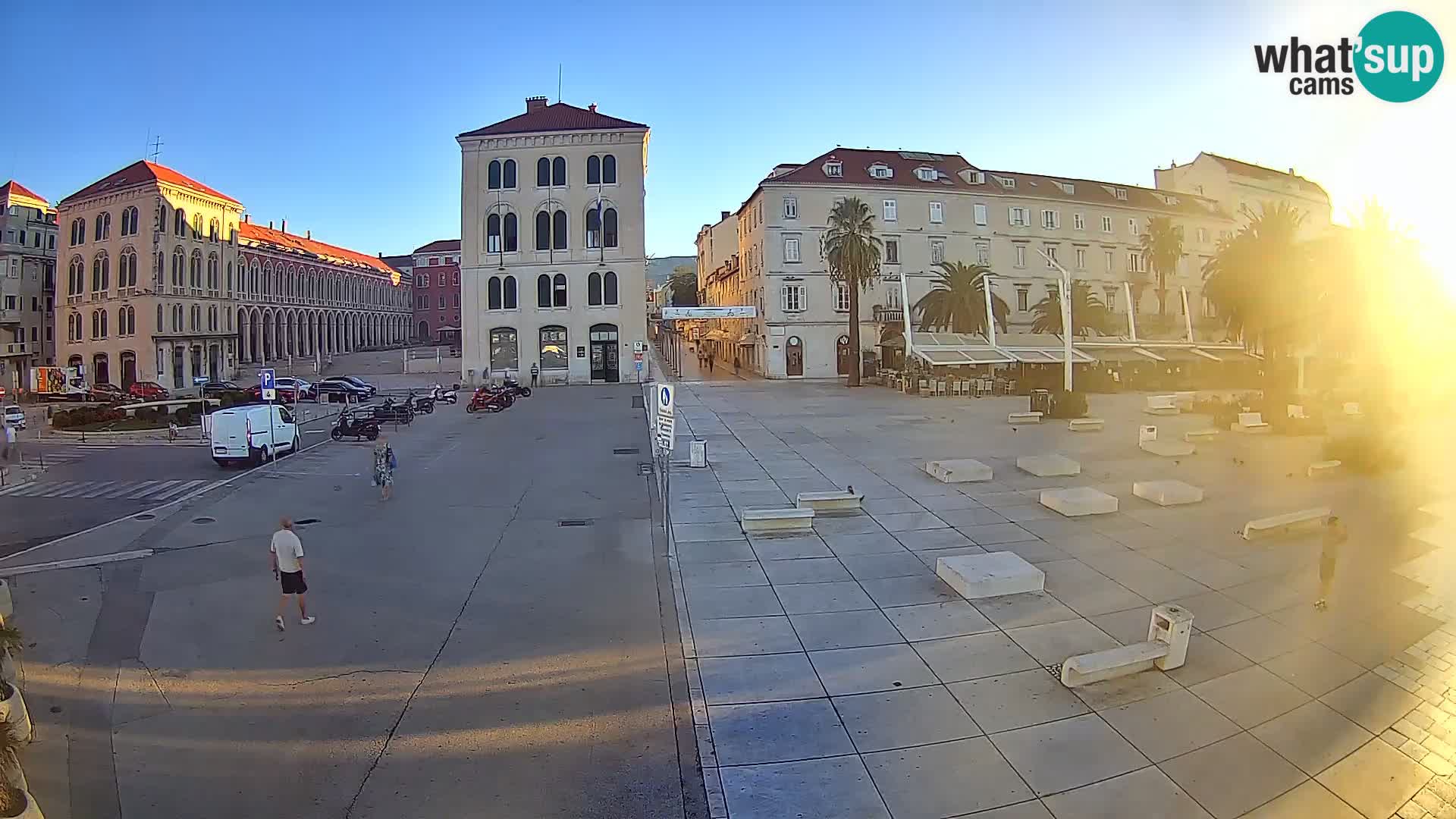 Live kamera Split Riva – Prokurative | Trg Republike