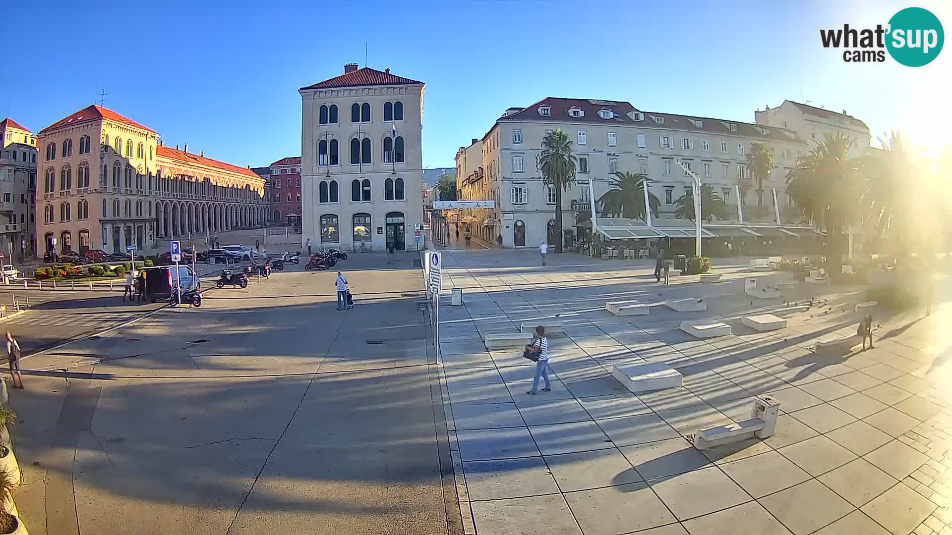 Webcam Split Riva – Prokurative | Trg Republike
