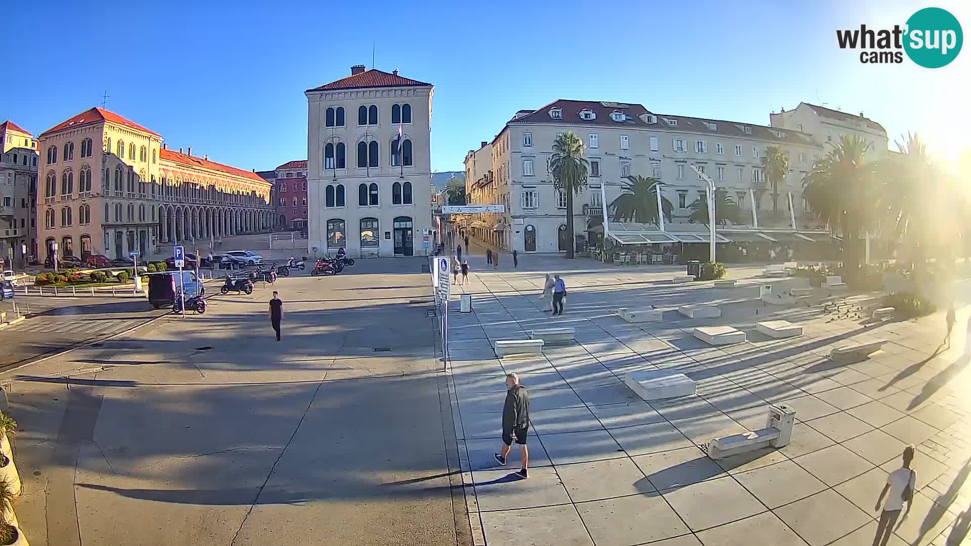 Split kamera Riva – Prokurative | Trg Republike