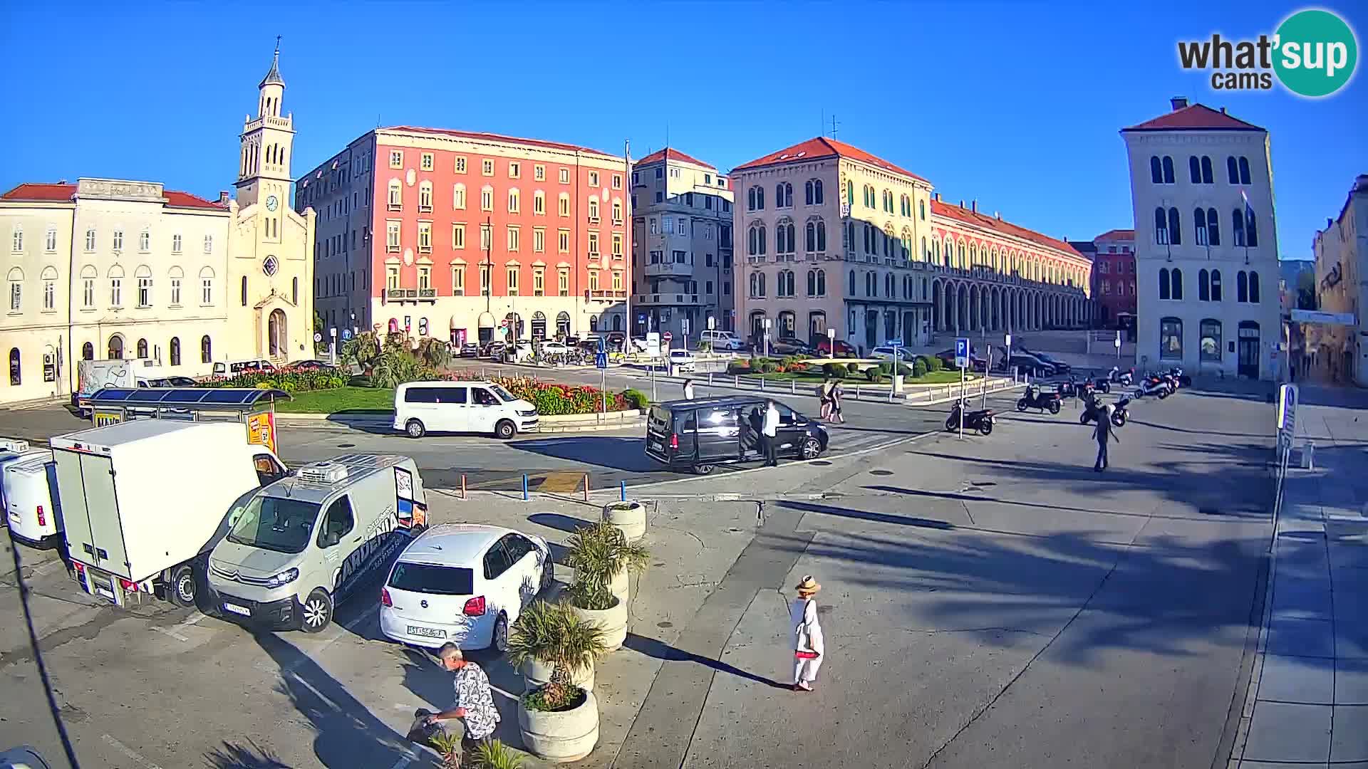 Webcam Split Riva – Prokurative | Plaza de la República