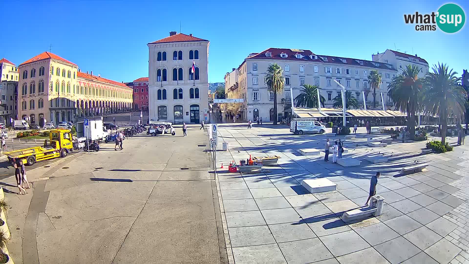 Webcam Split Riva – Prokurative | Trg Republike