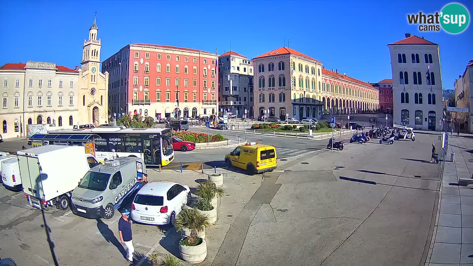 Webcam Split Riva – Prokurative | Trg Republike