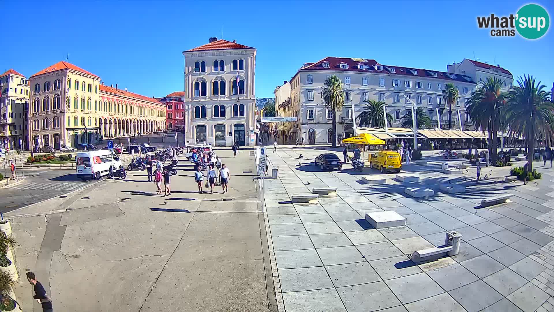 Webcam Split Riva – Prokurative | Plaza de la República
