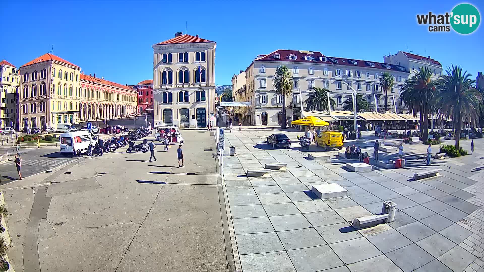 Split kamera Riva – Prokurative | Trg Republike