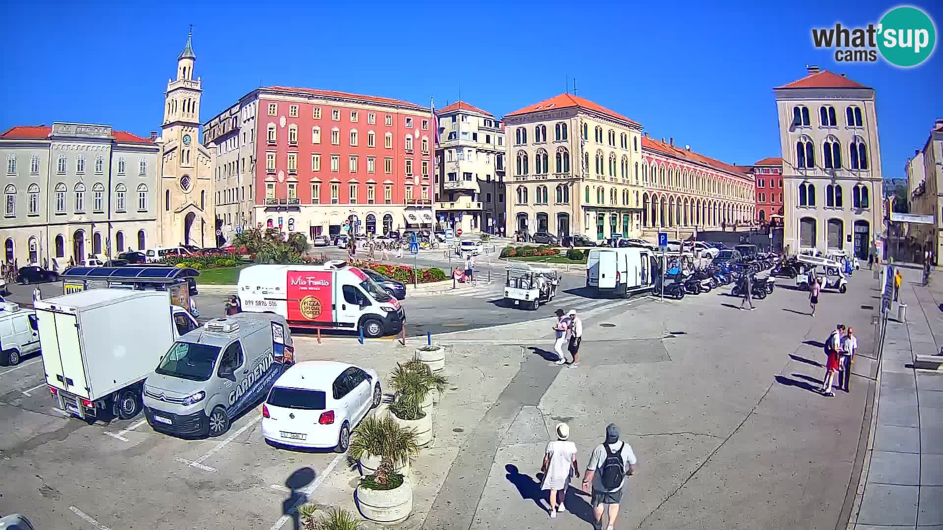 Webcam Split Riva – Prokurative | Trg Republike