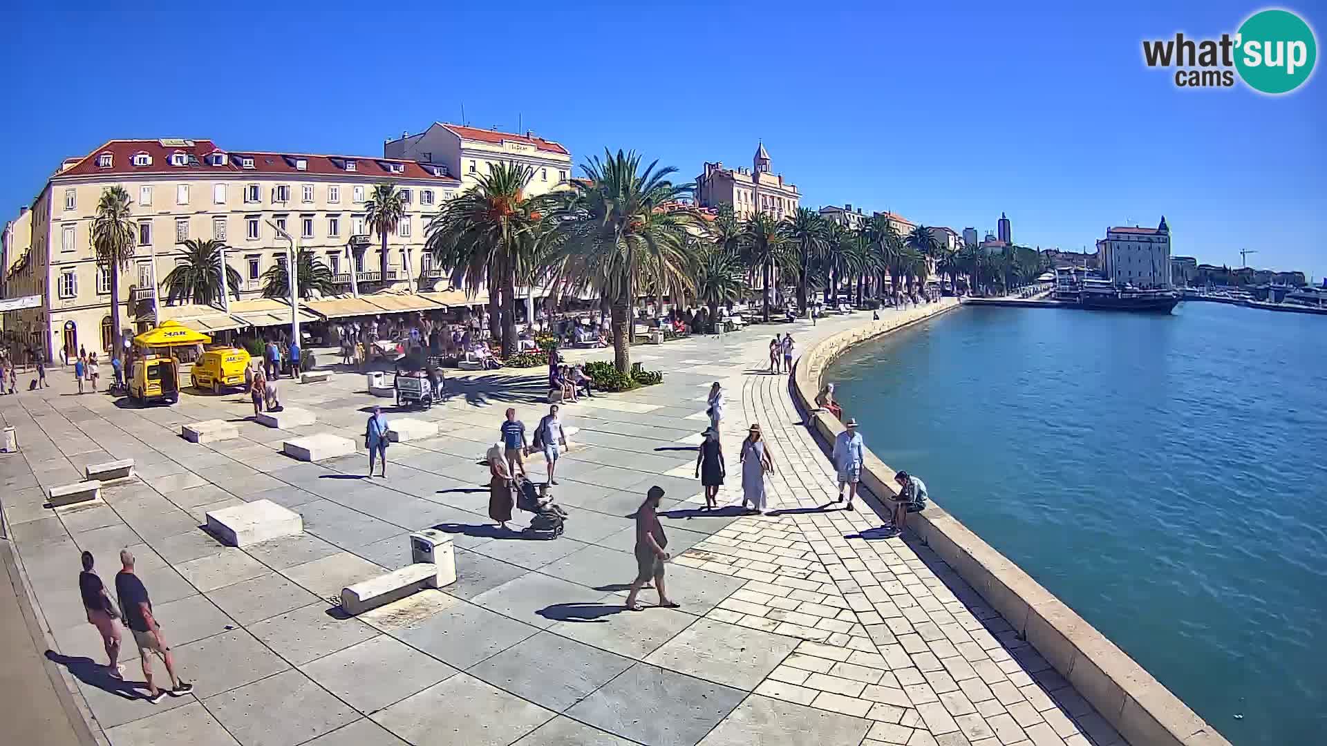 Webcam Split Riva – Prokurative | Trg Republike