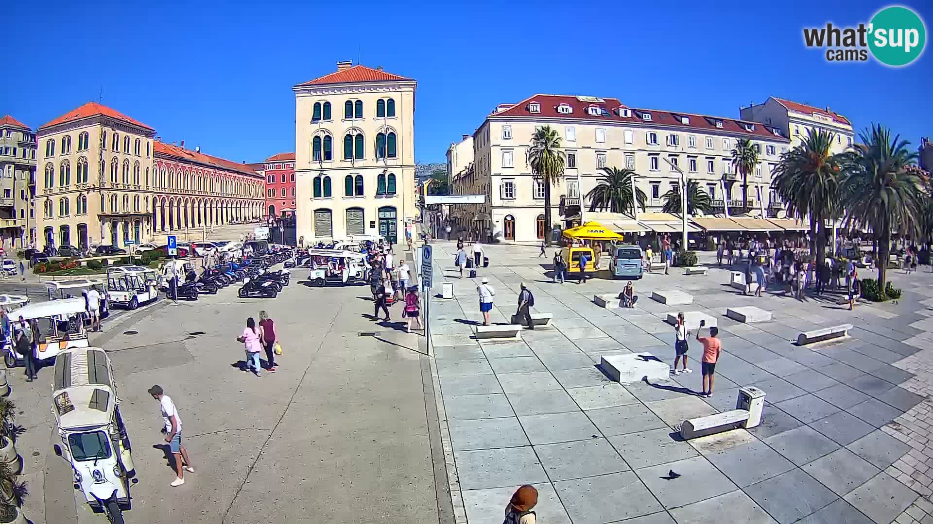 Webcam Split Riva – Prokurative | Trg Republike