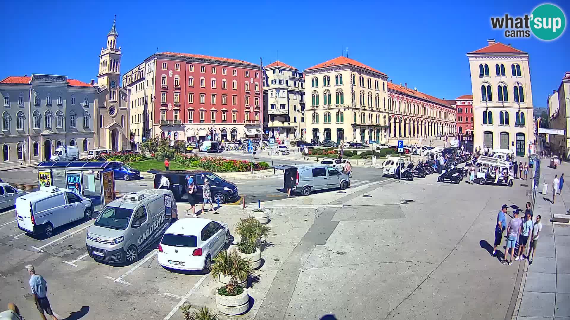 Webcam Split Riva – Prokurative | Trg Republike