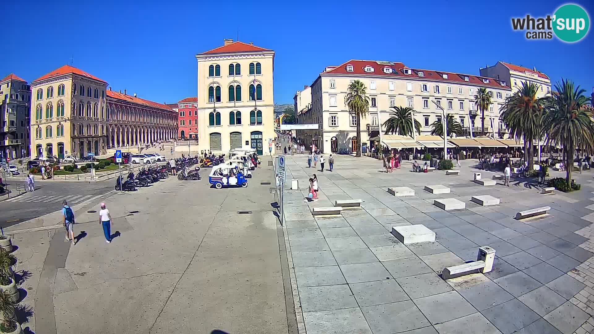 Split kamera Riva – Prokurative | Trg Republike