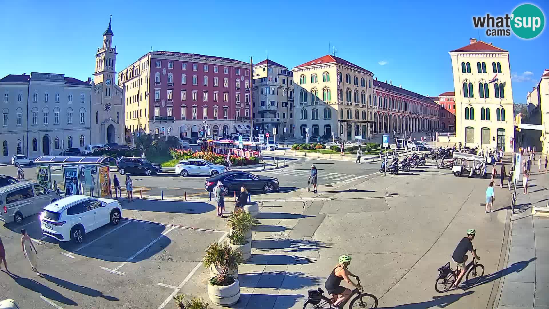 Webcam Split Riva – Prokurative | Trg Republike