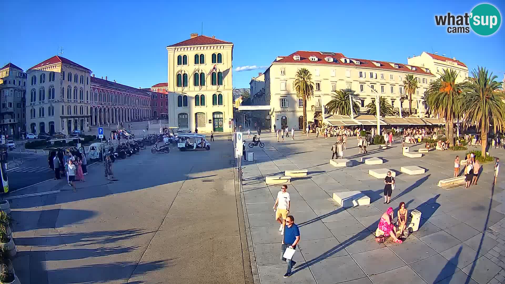 Split kamera Riva – Prokurative | Trg Republike