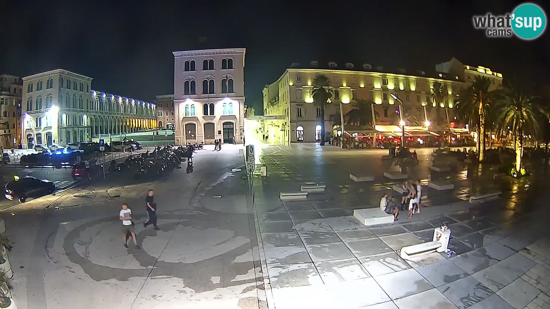 Webcam Split Riva – Prokurative | Trg Republike
