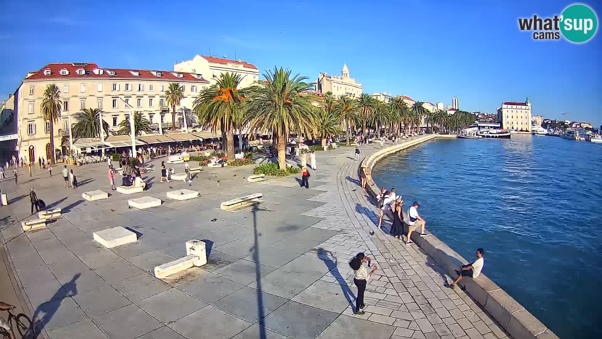 Webcam Split Riva – Prokurative | Plaza de la República