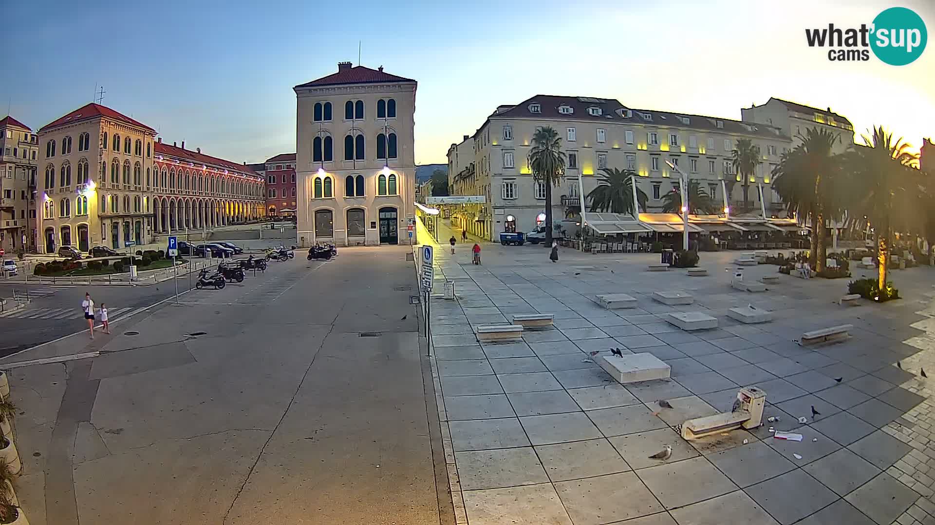 Split kamera Riva – Prokurative | Trg Republike