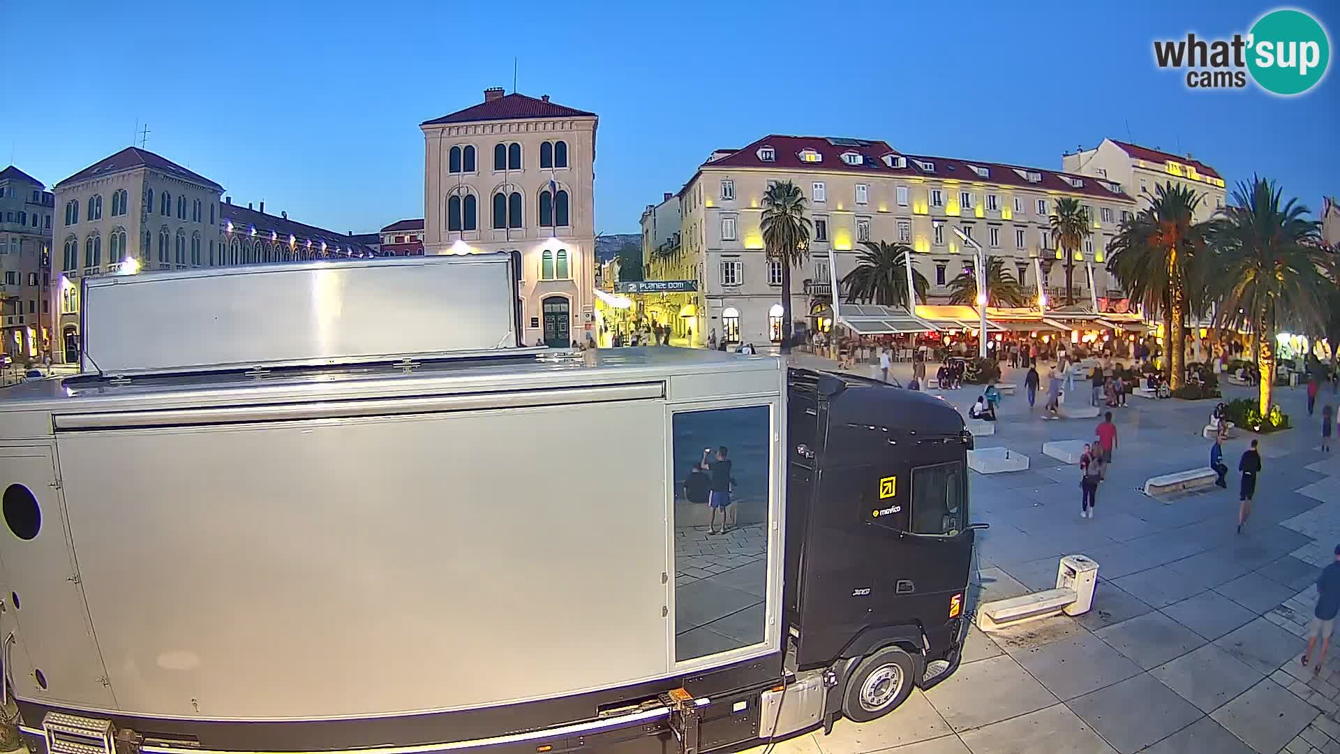 Live kamera Split Riva – Prokurative | Trg Republike