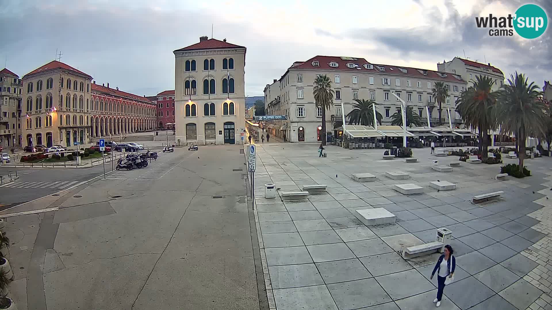 Webcam Split Riva – Prokurative | Plaza de la República