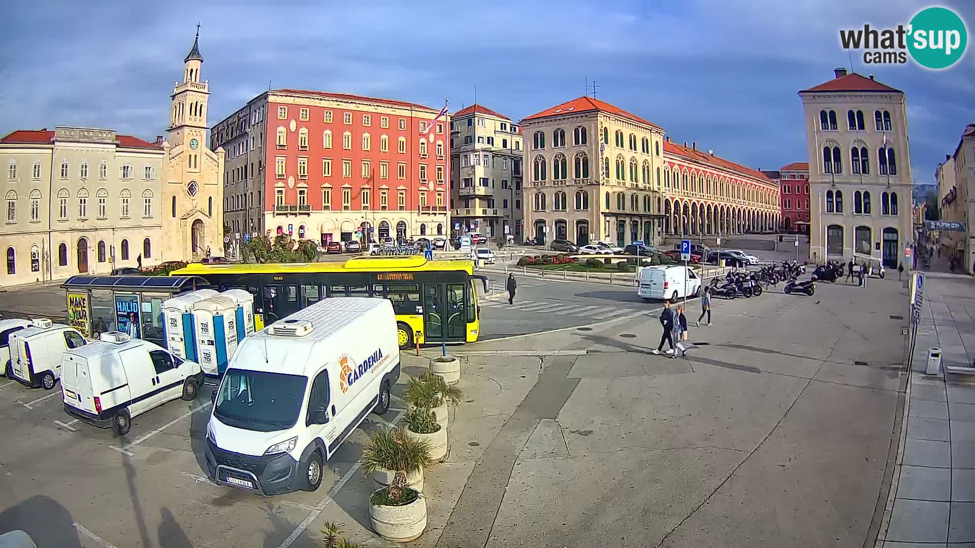 Split kamera Riva – Prokurative | Trg Republike