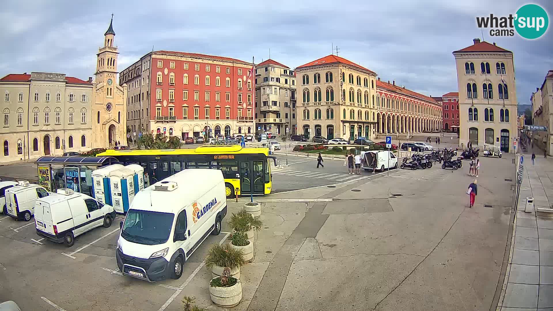 Webcam Split Riva – Prokurative | Plaza de la República