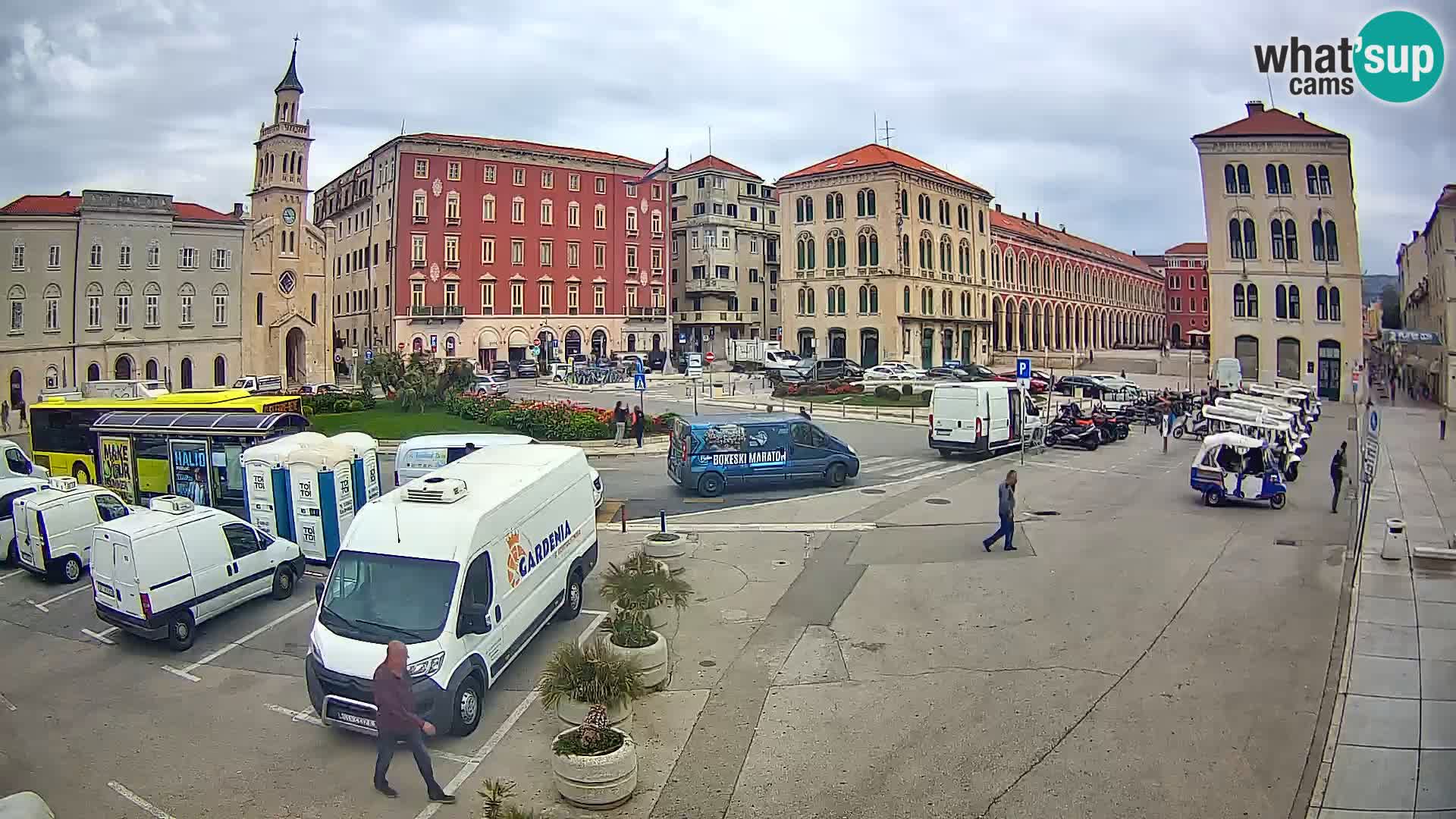 Split kamera Riva – Prokurative | Trg Republike