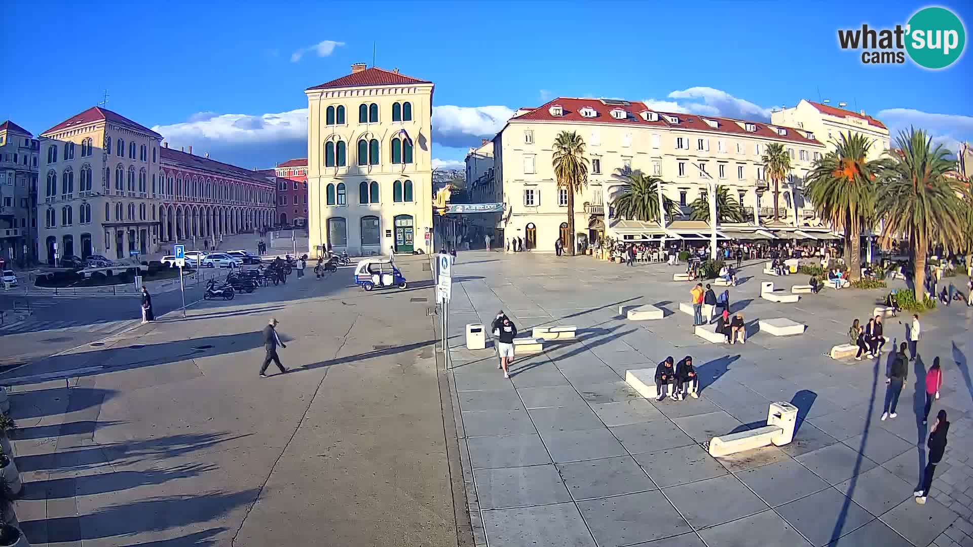 Webcam Split Riva – Prokurative | Trg Republike