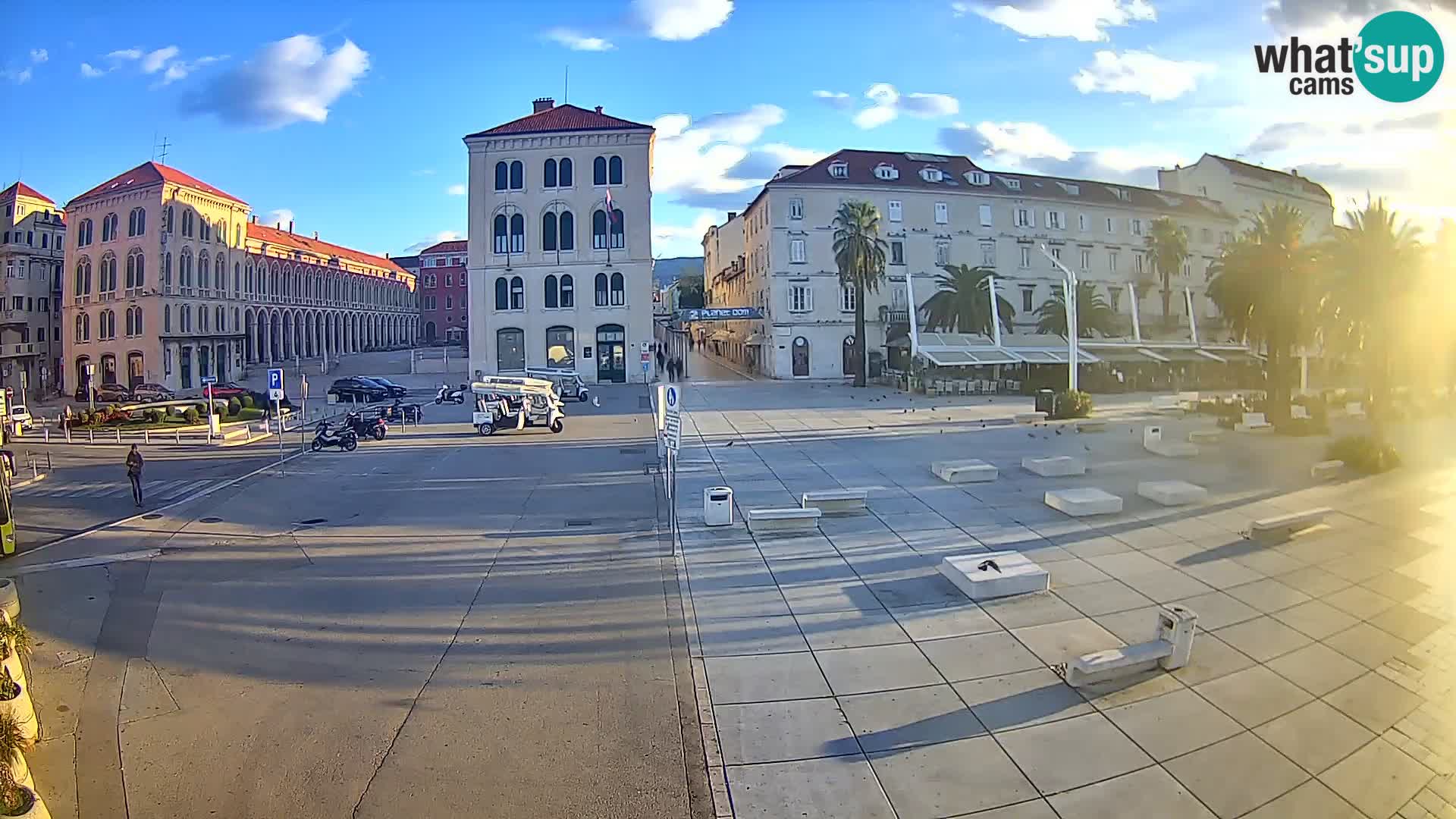 Live kamera Split Riva – Prokurative | Trg Republike