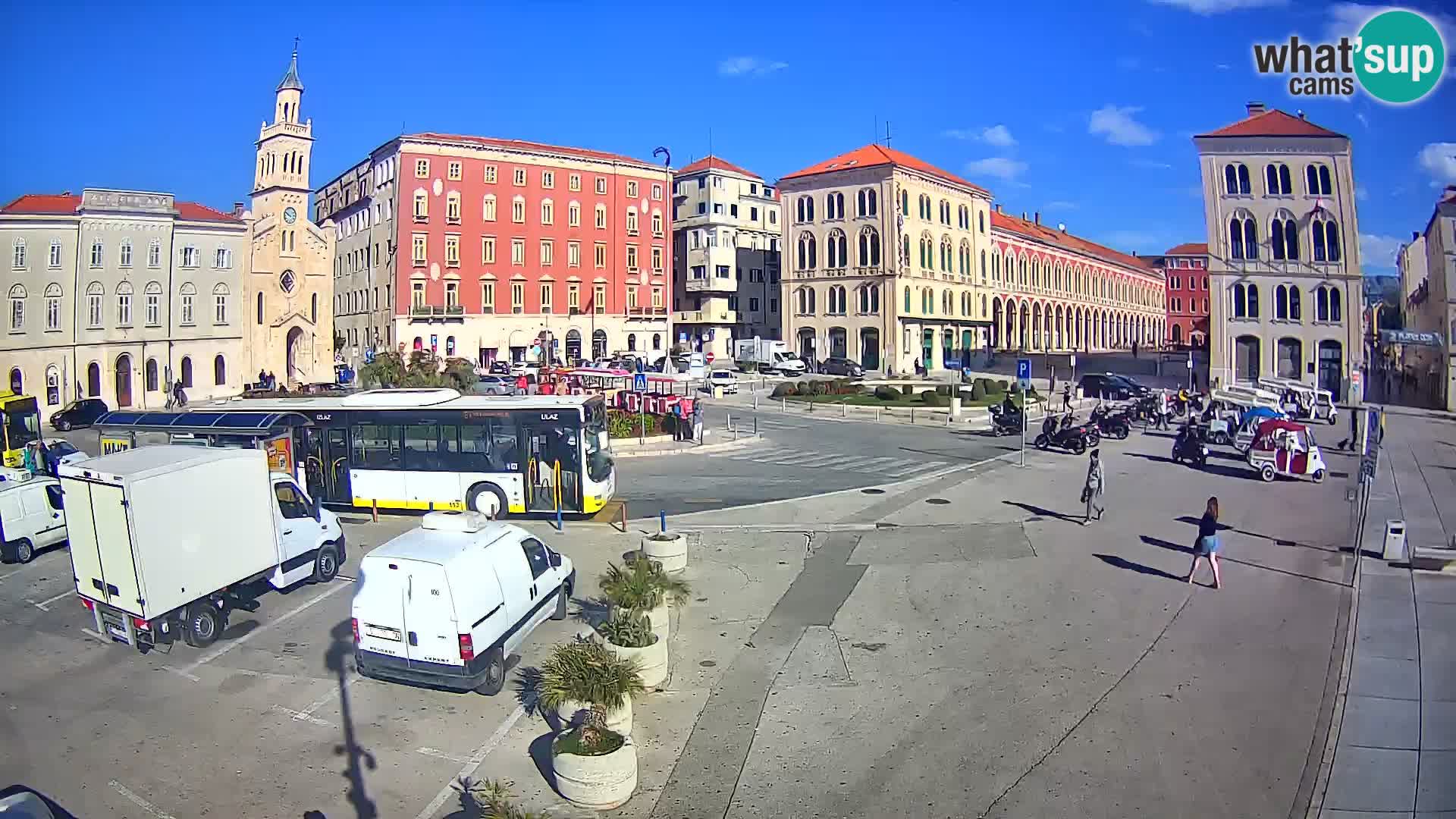 Live kamera Split Riva – Prokurative | Trg Republike