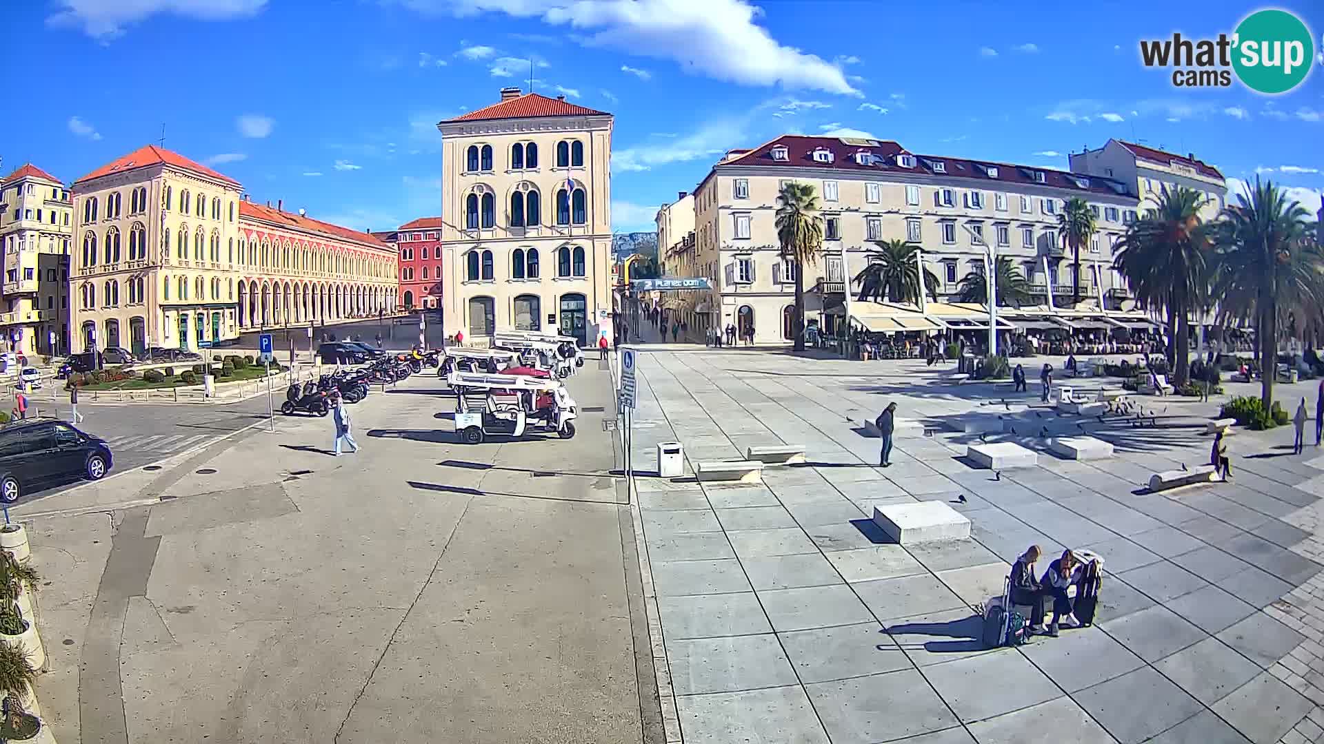 Live kamera Split Riva – Prokurative | Trg Republike
