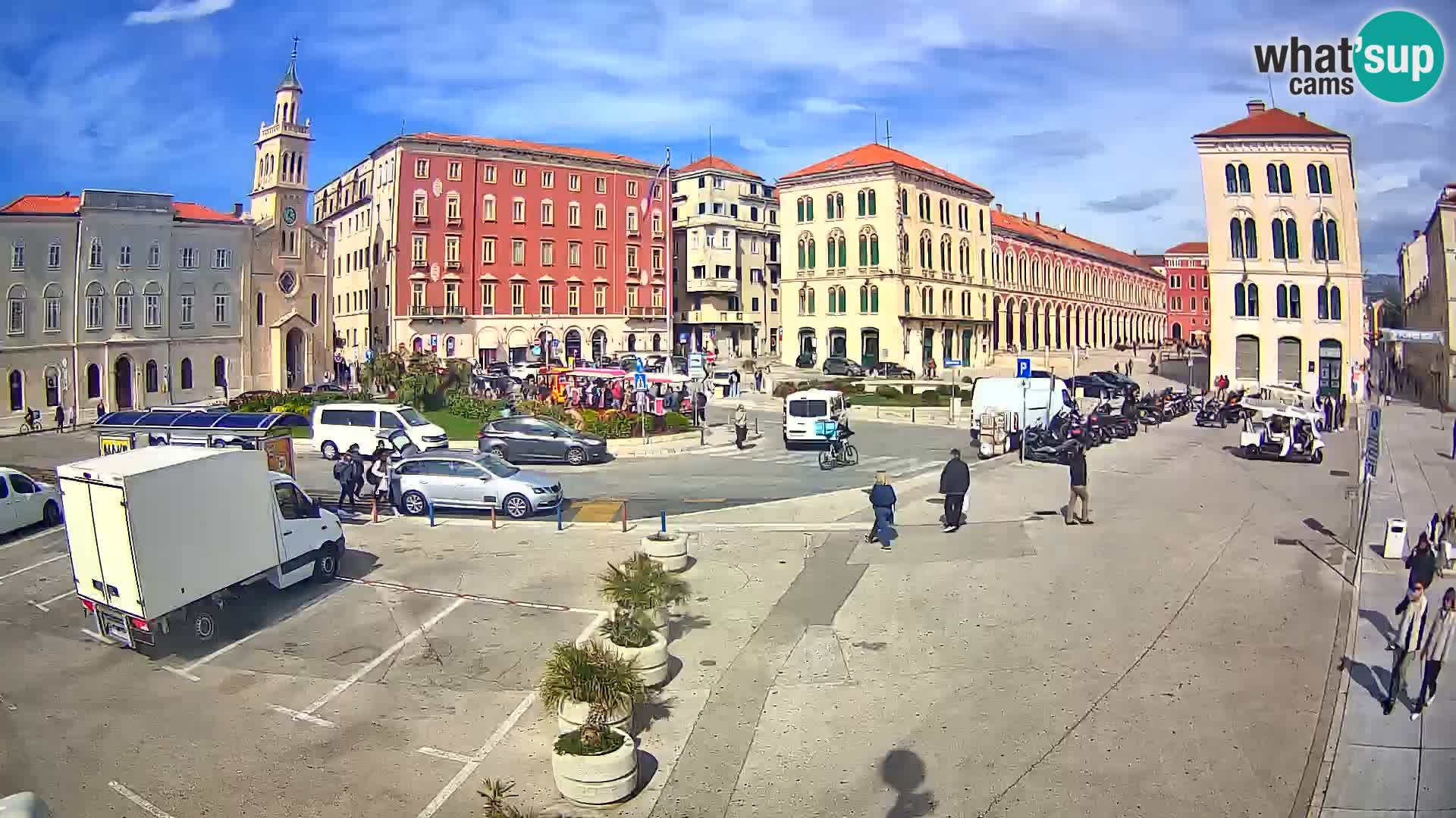 Live kamera Split Riva – Prokurative | Trg Republike