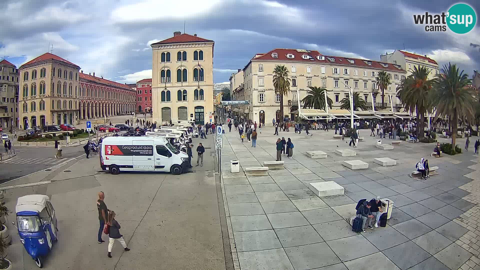 Live kamera Split Riva – Prokurative | Trg Republike