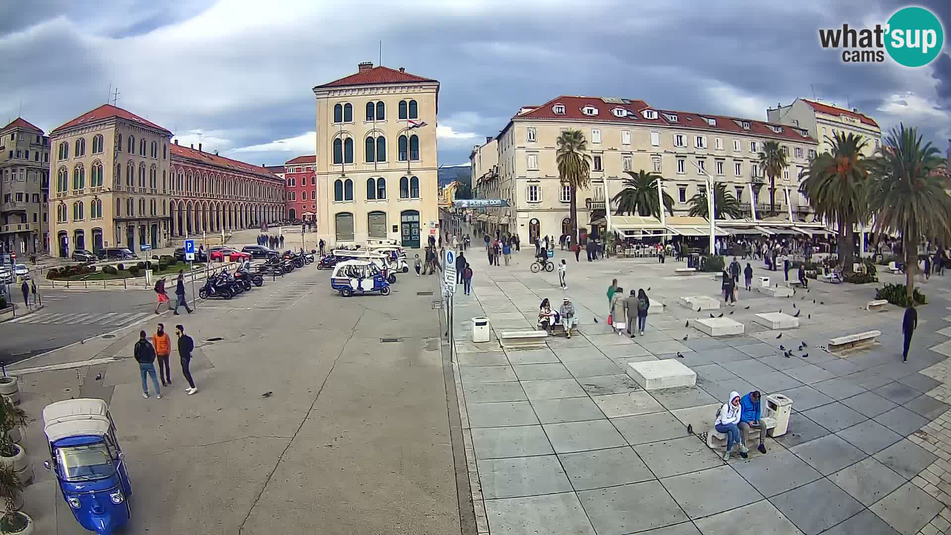 Webcam Spalato Riva – Prokurative | Piazza della Republika