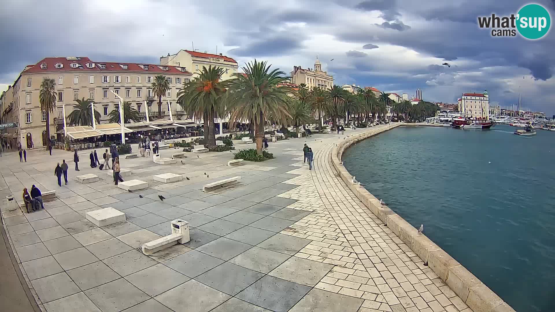 Webcam Spalato Riva – Prokurative | Piazza della Republika