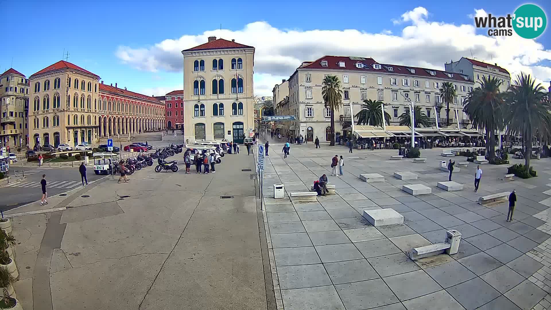 Split kamera Riva – Prokurative | Trg Republike