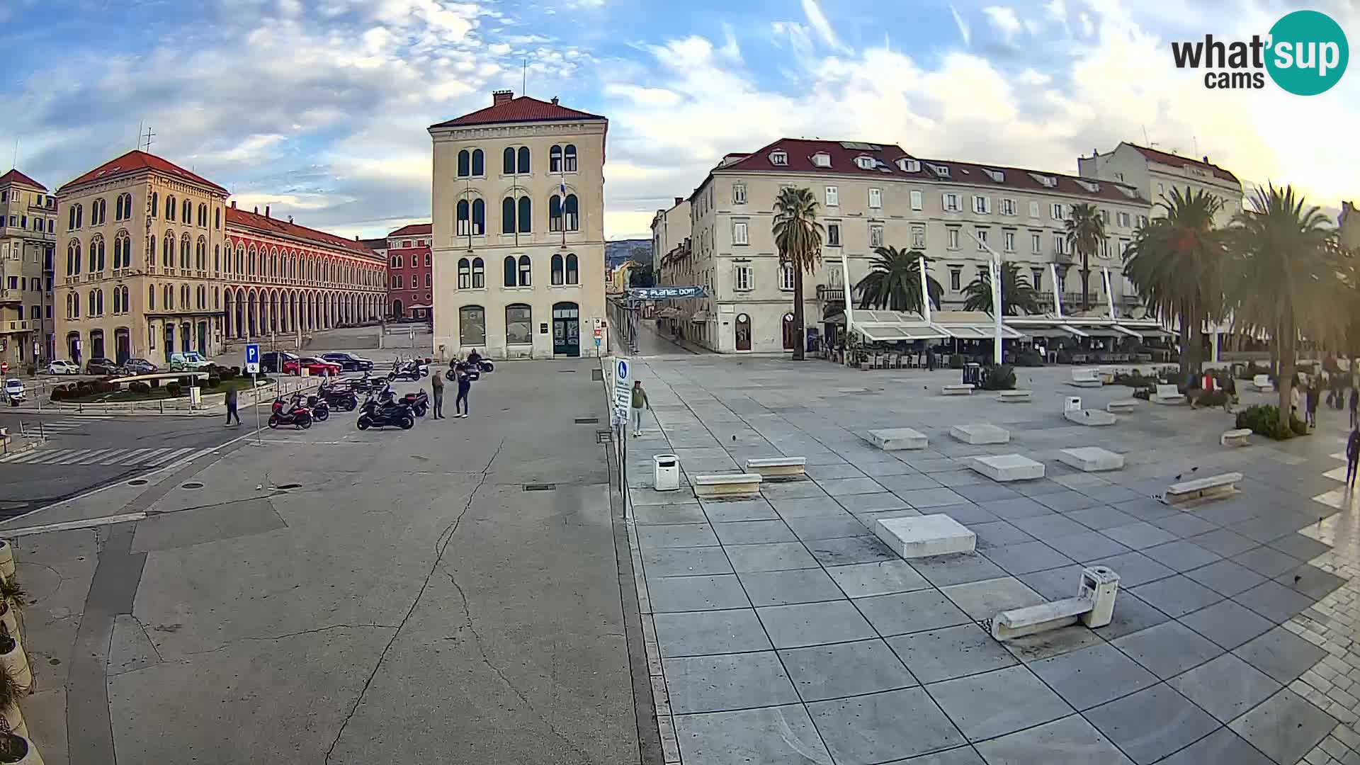 Split kamera Riva – Prokurative | Trg Republike