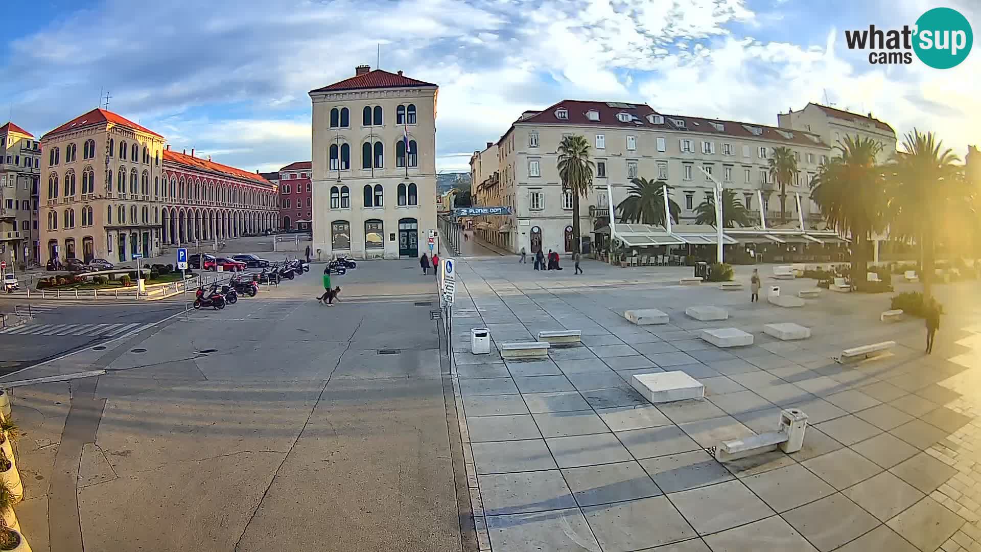 Webcam Spalato Riva – Prokurative | Piazza della Republika