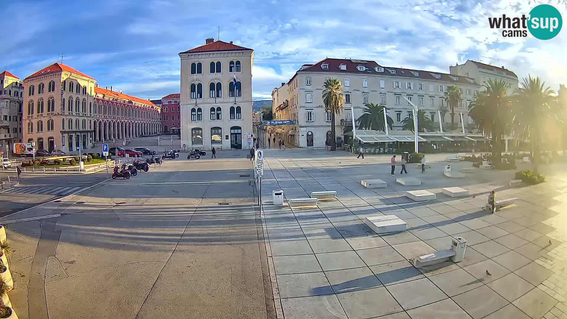 Webcam Split Riva – Prokurative | Trg Republike