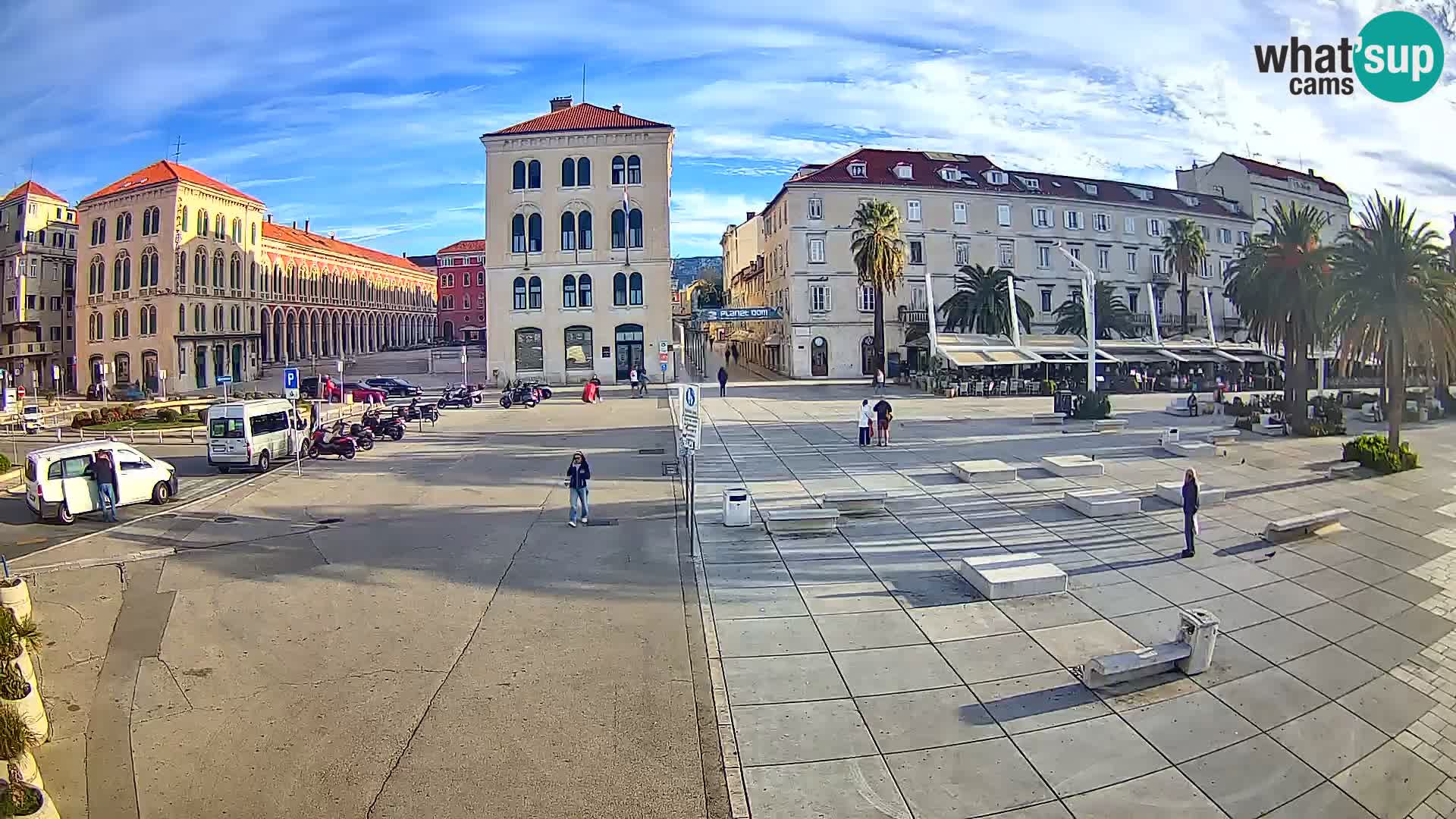 Webcam Split Riva – Prokurative | Plaza de la República