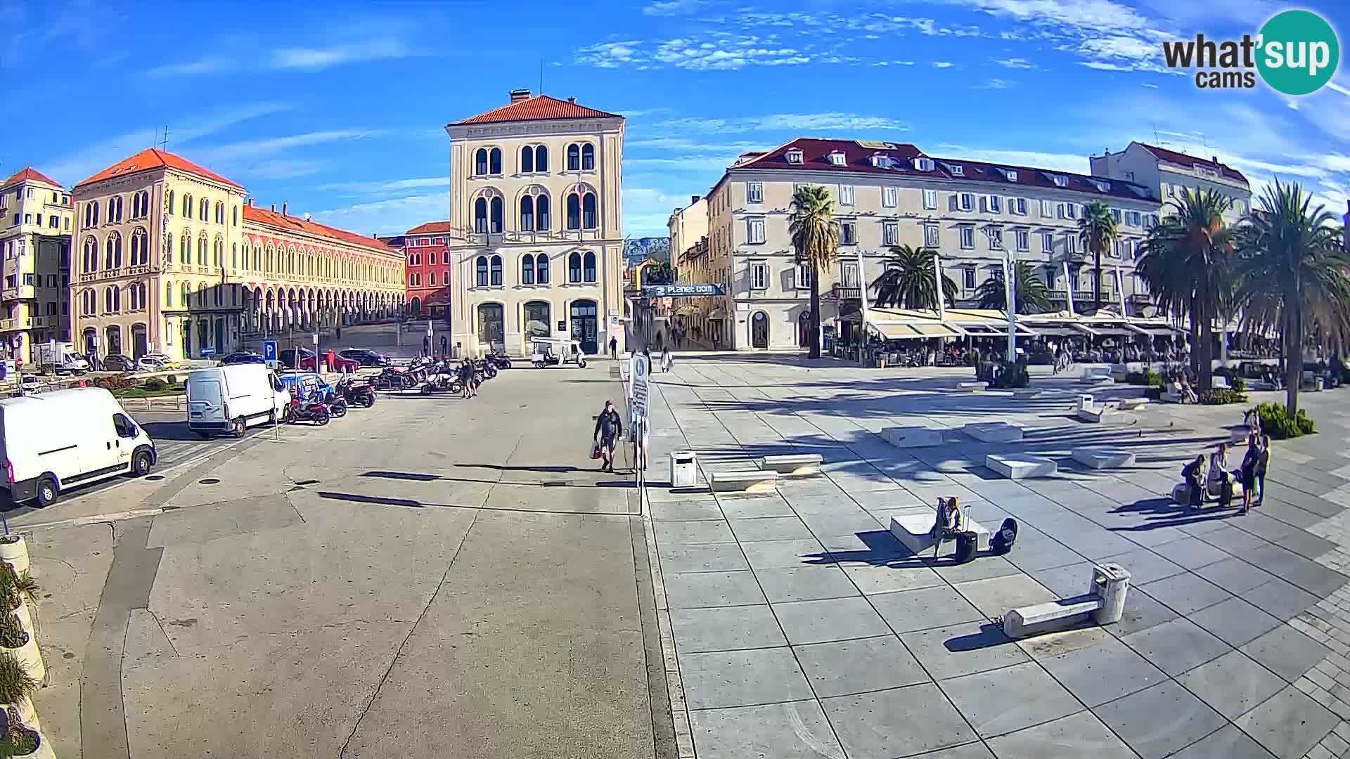 Webcam Split Riva – Prokurative | Plaza de la República