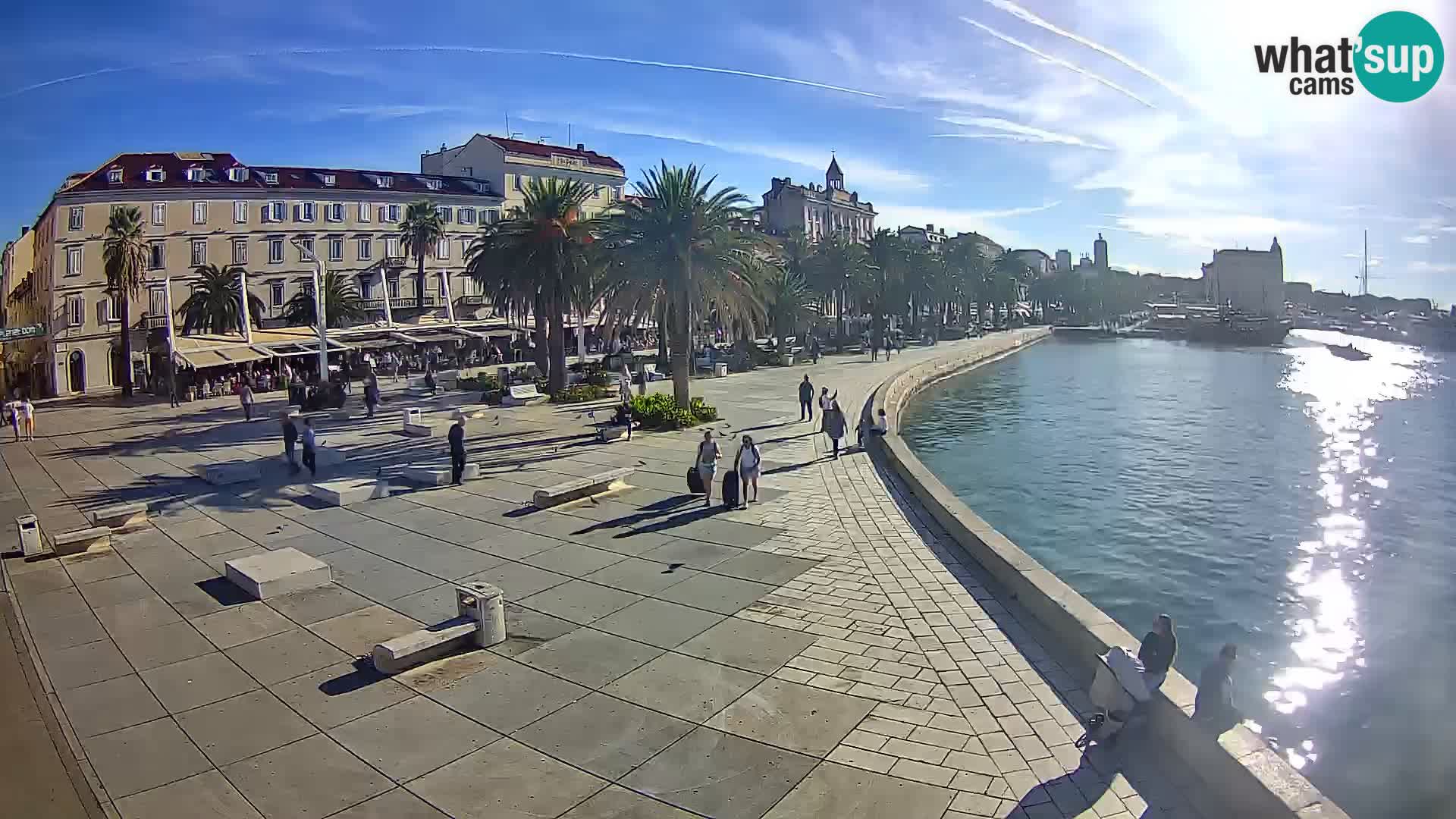 Webcam Split Riva – Prokurative | Trg Republike
