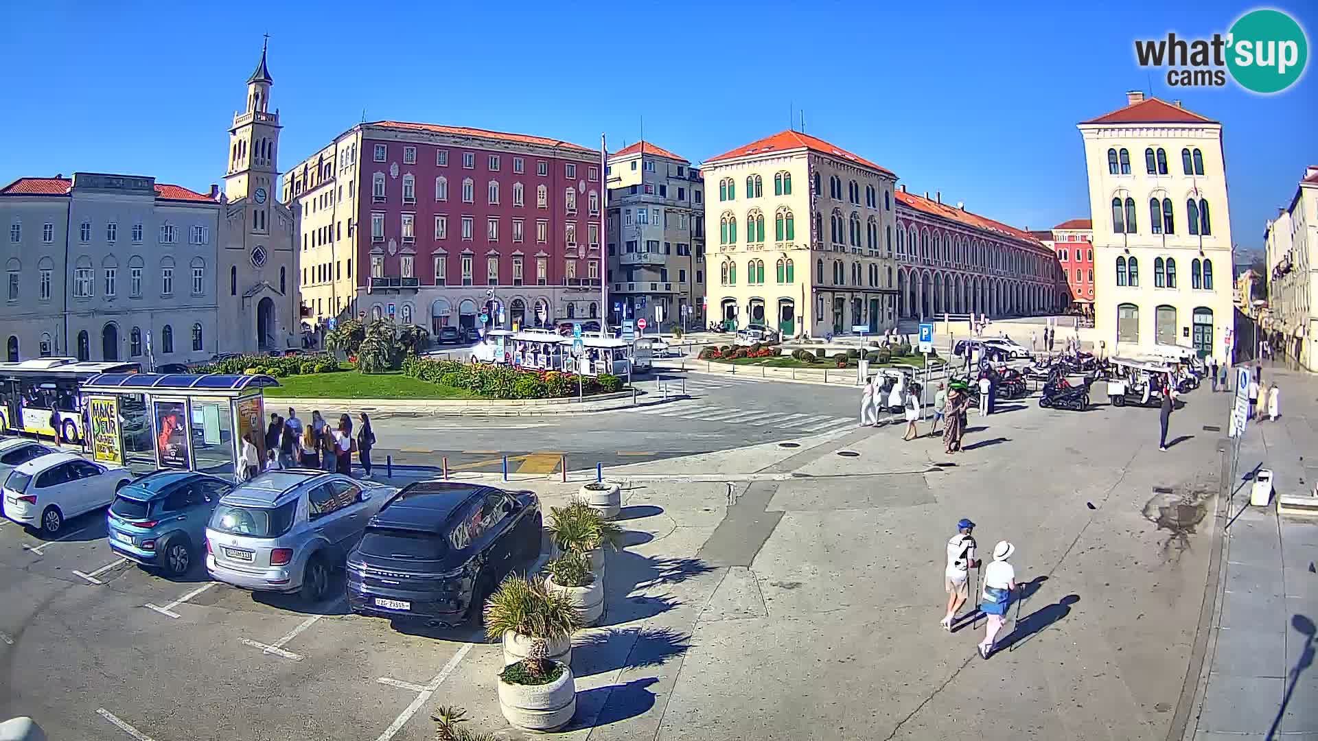 Live kamera Split Riva – Prokurative | Trg Republike