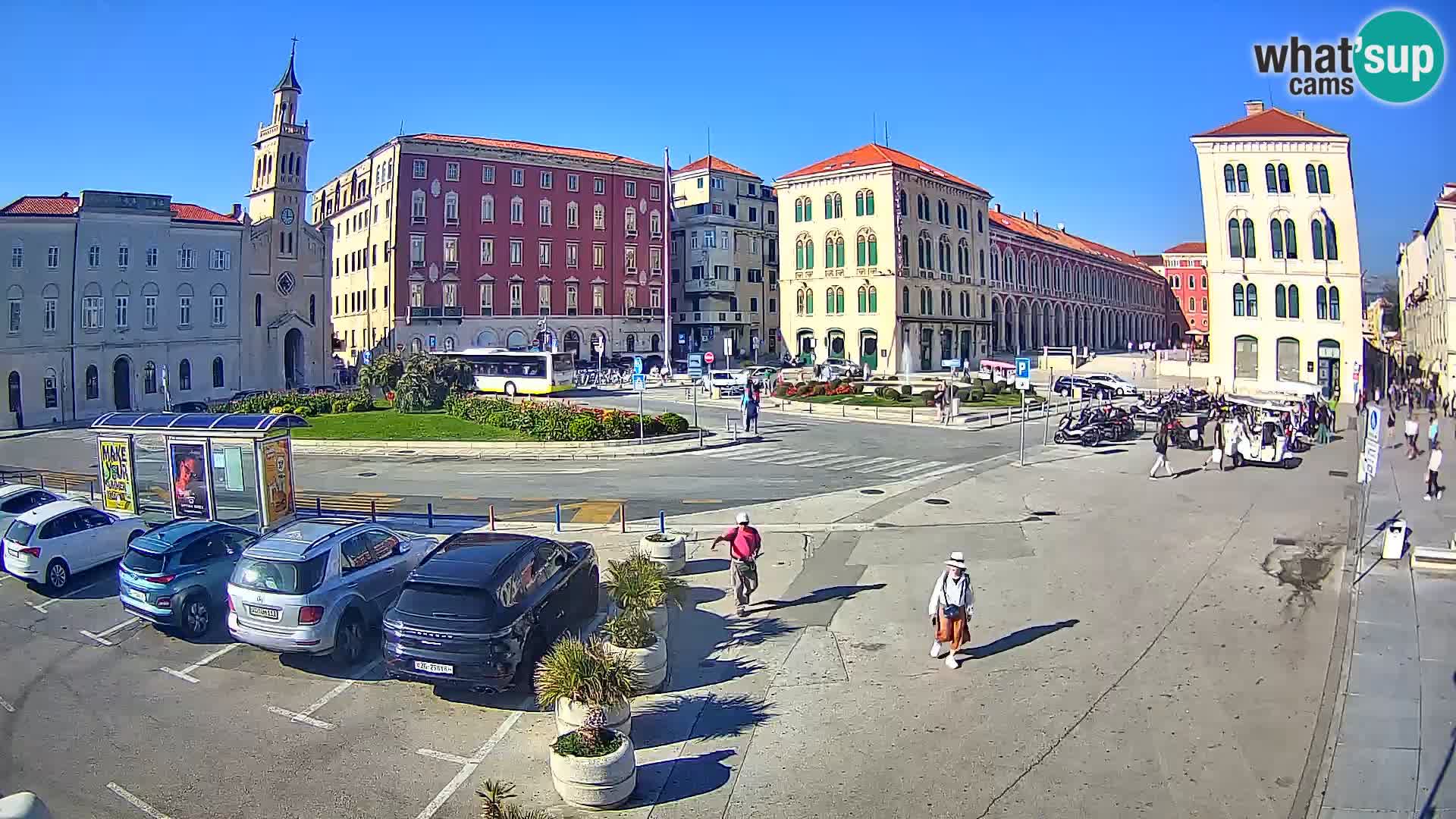 Live kamera Split Riva – Prokurative | Trg Republike