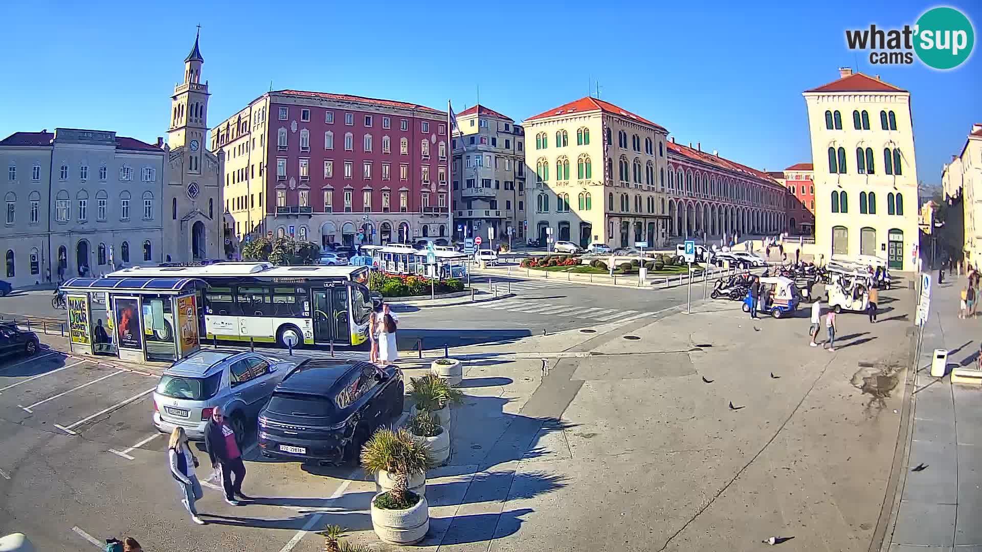 Live kamera Split Riva – Prokurative | Trg Republike