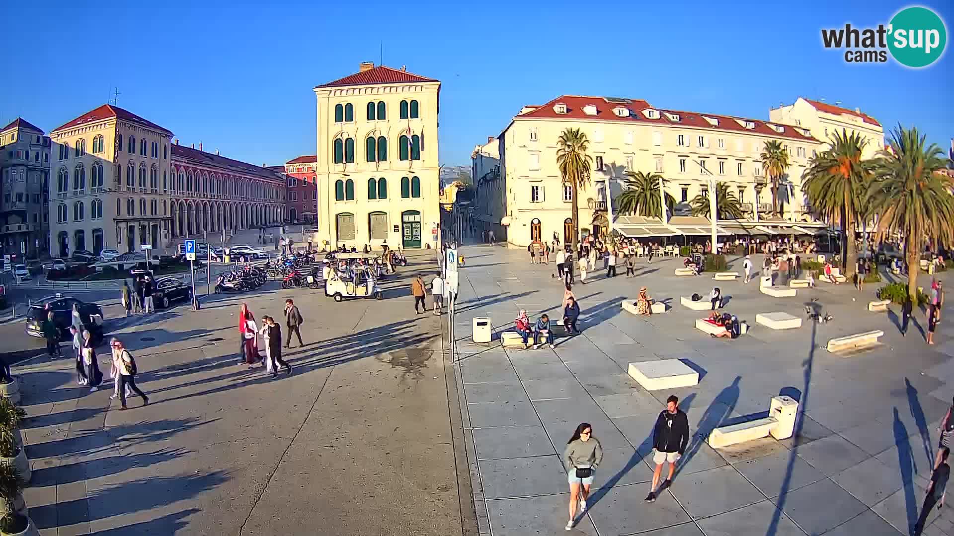 Live kamera Split Riva – Prokurative | Trg Republike