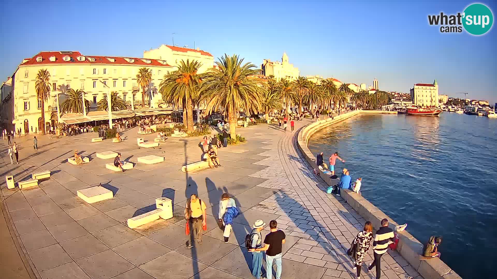 Webcam Split Riva – Prokurative | Trg Republike