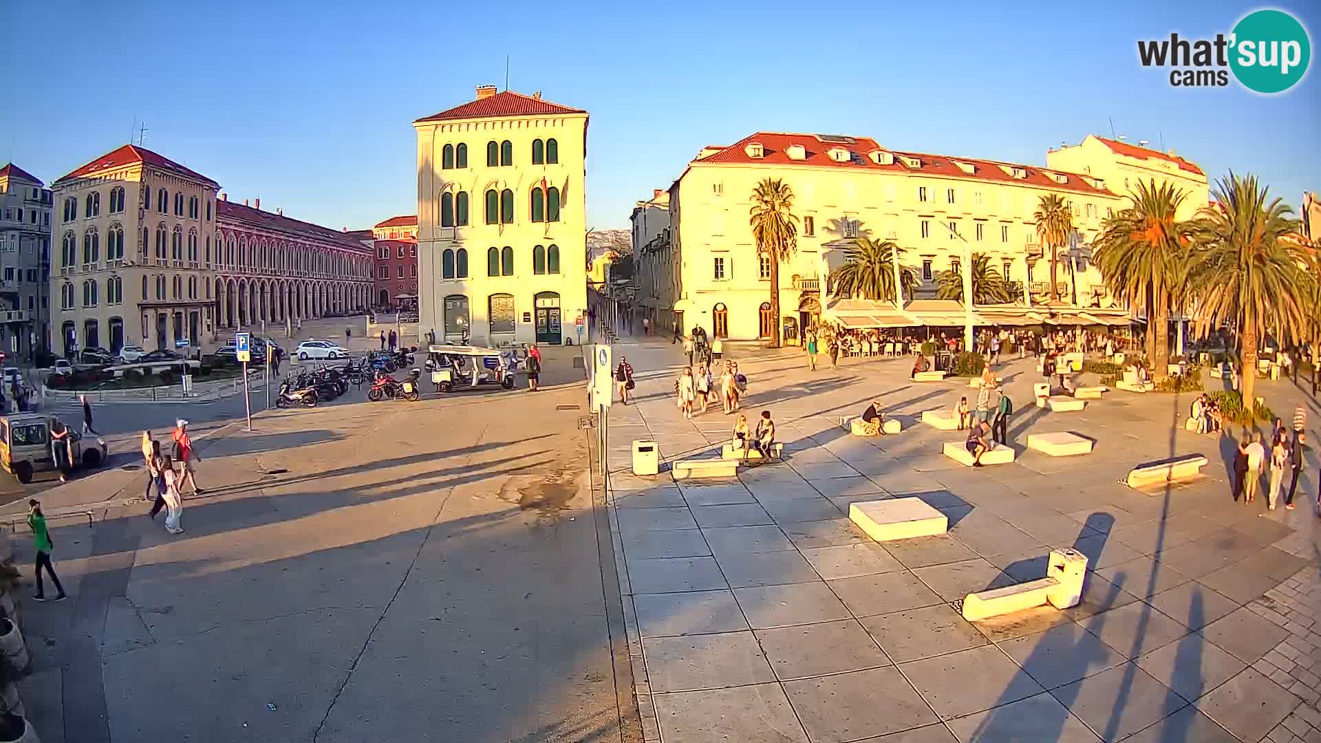 Split kamera Riva – Prokurative | Trg Republike