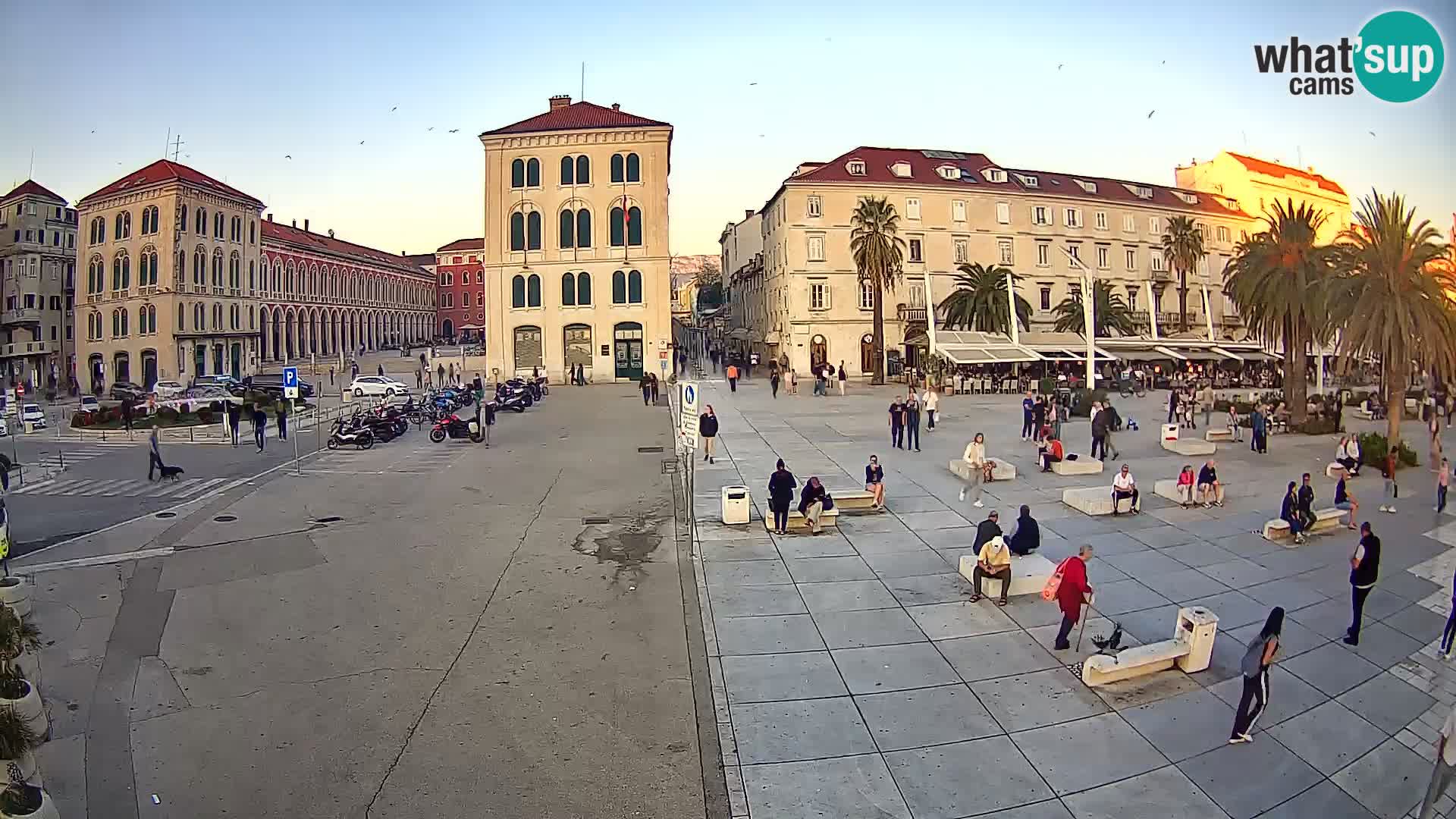 Live kamera Split Riva – Prokurative | Trg Republike