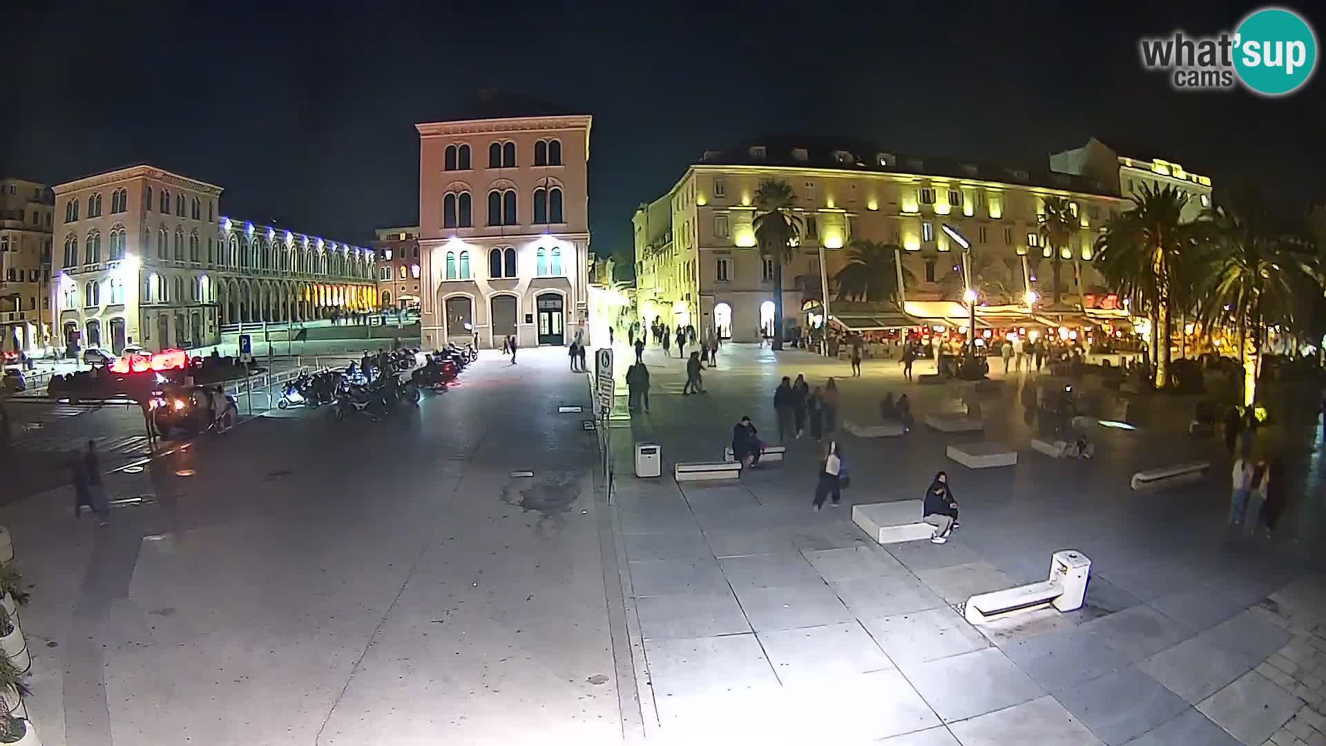 Webcam Split Riva – Prokurative | Trg Republike