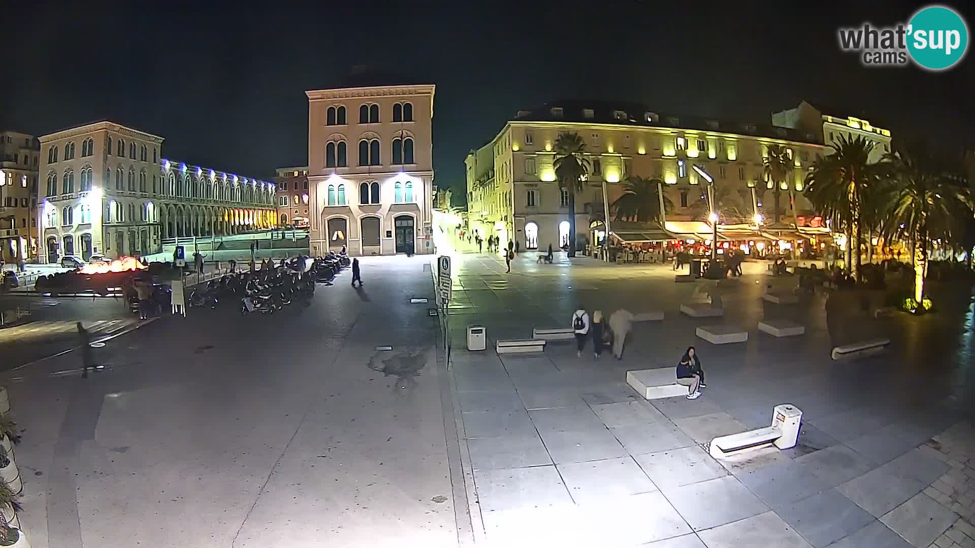 Webcam Spalato Riva – Prokurative | Piazza della Republika