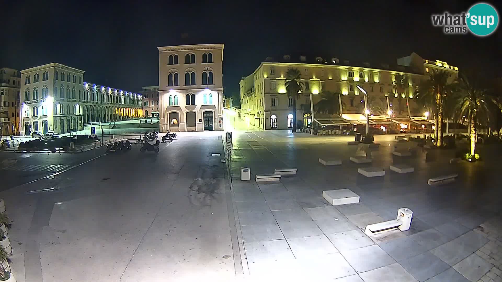 Webcam Spalato Riva – Prokurative | Piazza della Republika