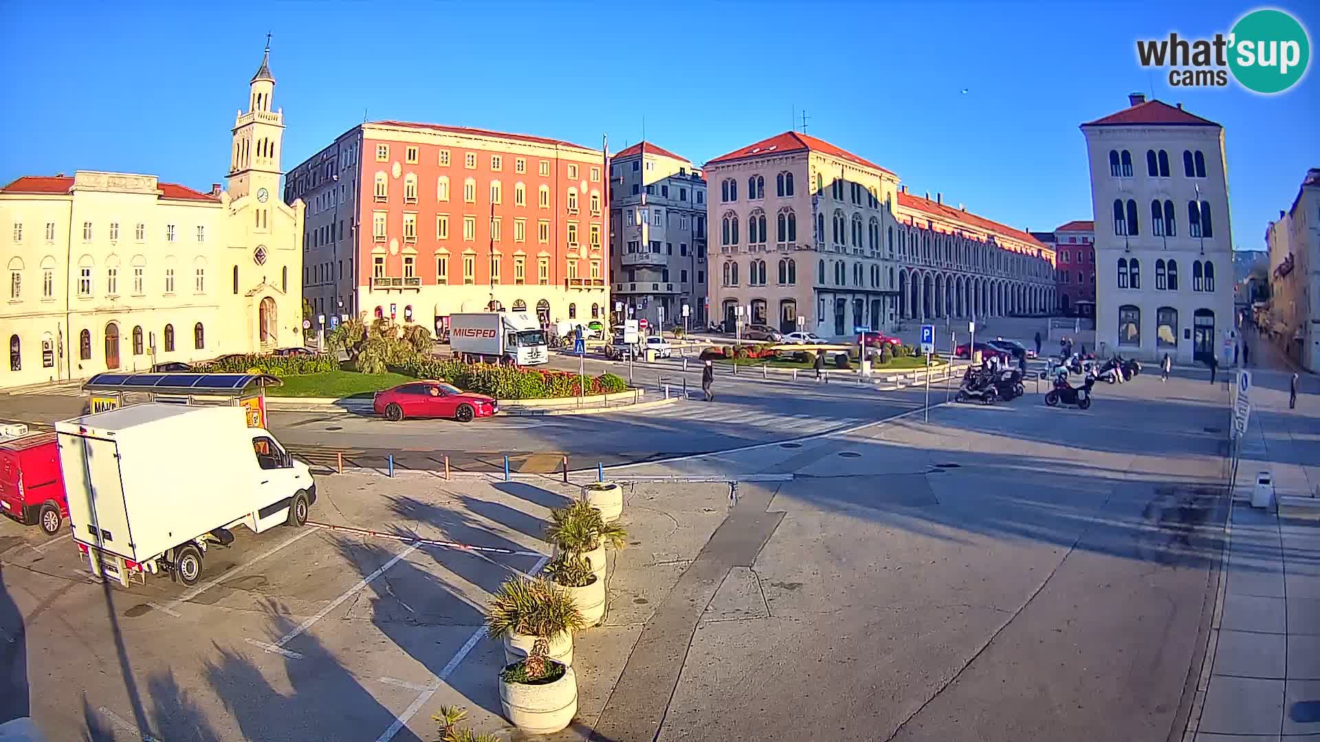 Webcam Split Riva – Prokurative | Plaza de la República