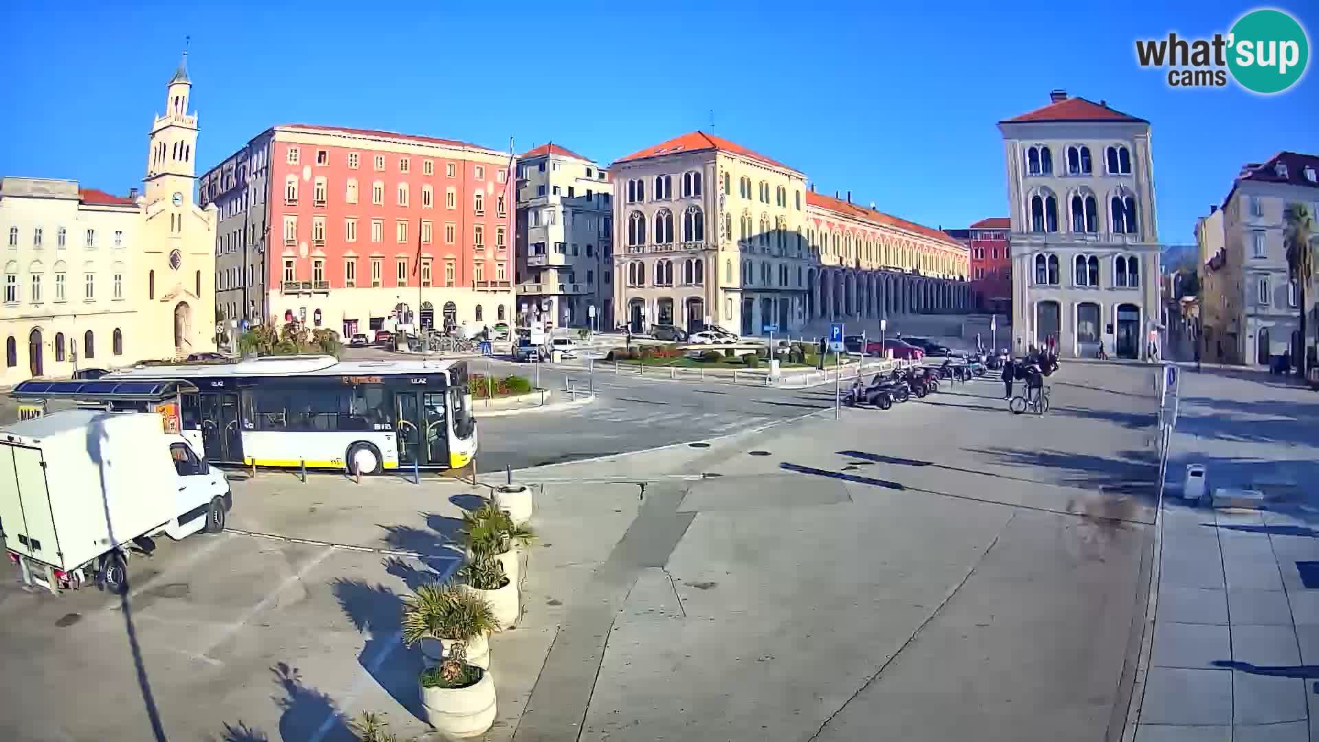 Webcam Split Riva – Prokurative | Trg Republike